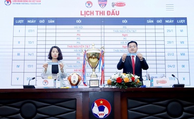 Công bố tài trợ và bốc thăm xếp lịch thi đấu giải U19 nữ Quốc gia