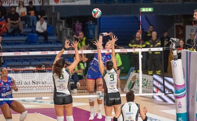 Vallefoglia gây bất ngờ khi đánh bại Milano Chieri trong trận derby