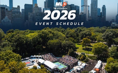 Major League Pickleball công bố lịch mùa giải 2026: Rút gọn còn 14 tuần, tăng cường sự kiện MiLP