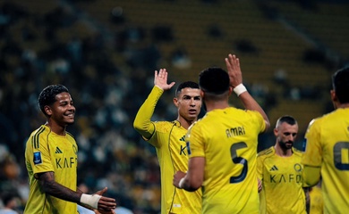 Ronaldo không ghi bàn nhưng kiến tạo đẳng cấp trong trận thắng đậm của Al Nassr