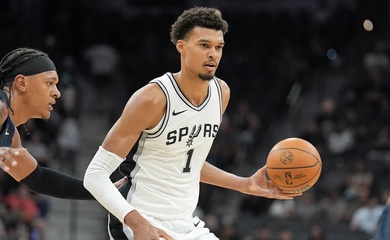 Spurs đứng thứ 2 miền Tây: Sức mạnh đáng sợ dù không phụ thuộc vào siêu sao Wembanyama