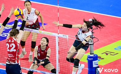 Jung Ji-yoon ghi 25 điểm, Hyundai Engineering & Construction nối dài mạch thắng lên con số sáu