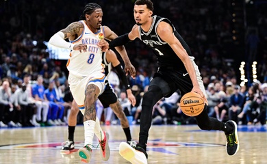 Spurs đánh bại Thunder lần thứ 3 trong 2 tuần: Khắc tinh của nhà đương kim vô địch NBA