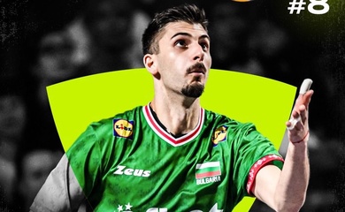 Aleks Grozdanov lọt top 8 VĐV bóng chuyền nam xuất sắc nhất thế giới năm 2025