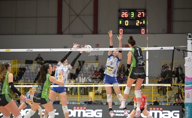 Serie A1 bóng chuyền nữ rực rỡ dịp Noel: màn trình diễn ấn tượng từ Tigotà