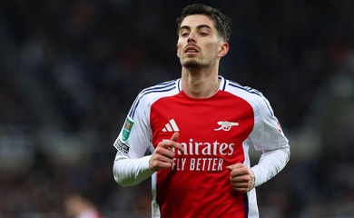 Đội hình dự kiến Arsenal vs Brighton: Niềm hy vọng Havertz