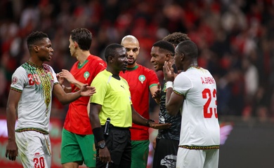 Kết quả Cúp châu Phi: Marốc bị cầm hoà trong trận đấu có 2 quả phạt đền từ VAR
