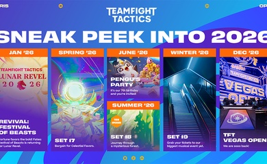 Lịch cập nhật DTCL năm 2026 và lộ trình mùa 17 TFT