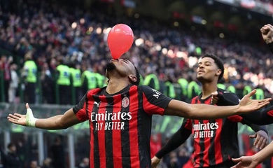 Bảng xếp hạng vòng 17 Serie A sau khi AC Milan thắng đậm Verona