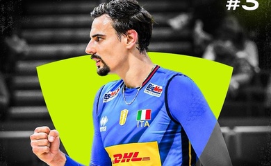 Simone Giannelli được vinh danh là VĐV bóng chuyền xuất sắc thứ 3 thế giới năm 2025