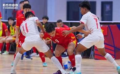 U16 futsal Việt Nam thua Myanmar ở trận tranh hạng ba Đông Nam Á 2025
