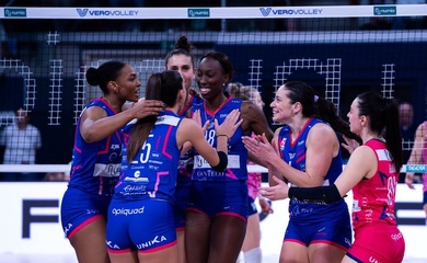 Coppa Italia Frecciarossa: Vero Volley Milano đối đầu Novara cho tấm vé Final Four