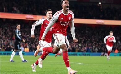 Bảng xếp hạng Ngoại hạng Anh sau khi Arsenal thắng đậm Aston Villa