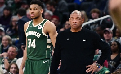 HLV Doc Rivers chạm cột mốc mới: Thầy của Giannis Antetokounmpo áp sát top 5 HLV vĩ đại nhất NBA