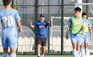 HLV Kim Sang Sik “mài sắc” khâu dứt điểm cho U23 Việt Nam