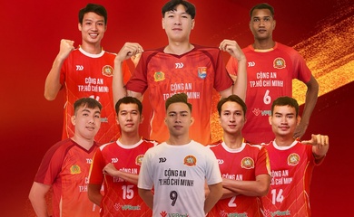 Bóng chuyền nam Công An Tp.HCM chia tay 7 VĐV trước thềm mùa giải mới 2026