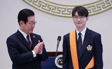LMHT: Faker trở thành VĐV Esports đầu tiên nhận huân chương thể thao cao quý nhất Hàn Quốc