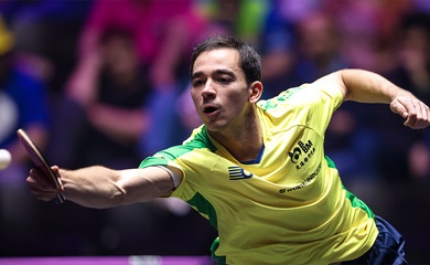Hugo Calderano quyết tâm chinh phục danh hiệu WTT Champions đầu tiên tại Doha 2026