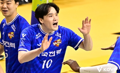 Kim Jeong-ho tái xuất, KEPCO ngược dòng KB Insurance để vươn lên top 4