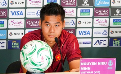 Trung vệ Hiểu Minh: “U23 Việt Nam chỉ vui đêm nay thôi”