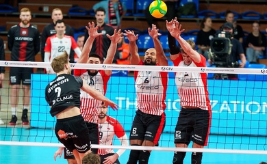 Resovia thi đấu áp đảo trên sân nhà, Champions League trở lại đầy ấn tượng