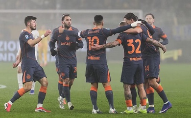 Bảng xếp hạng vòng 19 Serie A sau khi Inter Milan thắng và Napoli bị cầm hoà