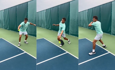 Khắc phục lỗi volley bóng bay xa: Cải thiện kỹ thuật trên sân pickleball