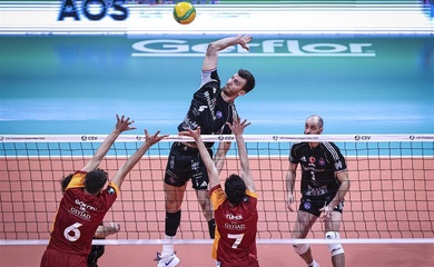 Ngày đầy kịch tính ở CEV Champions League nam: loạt trận năm set nghẹt thở