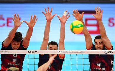 Ziraat Bankası áp đảo Berlin, Lublin thắng nghẹt thở trong loạt trận CEV Champions League