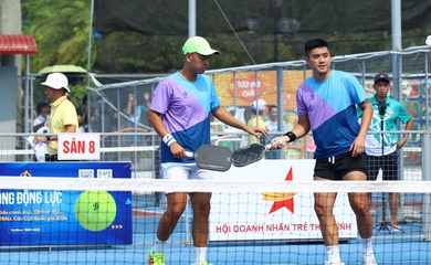 Pickleball: Cuộc chơi kiểm soát cảm xúc trên sân đấu mini