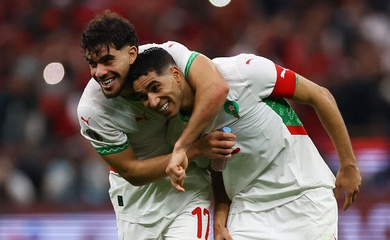 Ma rốc lần đầu tiên đánh bại được Cameroon để lọt vào bán kết Cúp châu Phi