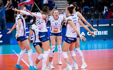 Budowlani Łódź thắng áp đảo Mogilno, khẳng định vị thế tại Tauron Liga