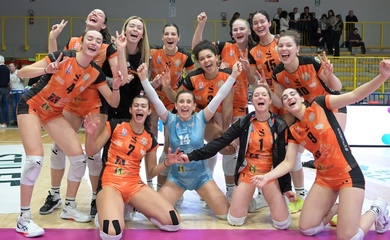 Tigotà San Giovanni thua sít sao 2-3 trước Macerata sau trận đấu 2 tiếng rưỡi