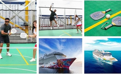 Pickleball trên biển - Trải nghiệm thể thao mới trên du thuyền Genting Dream