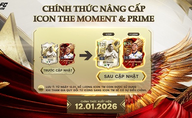 Cập nhật chỉ số ẩn vàng mùa ICON TM FC Online