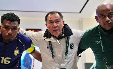 HLV Thawatchai: “Còn 1% cơ hội, U23 Thái Lan cũng phải thắng Trung Quốc”