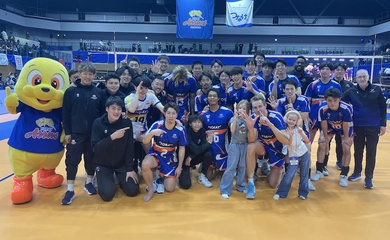 Shizuoka Spring Surprise tỏa sáng cuối tuần tại Japan SV League