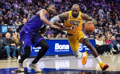 Sacramento Kings "troll" LeBron James không thương tiếc sau khi phá hỏng ngày ra mắt áo đấu kỷ lục