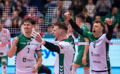 Chelm gây sốc tại PlusLiga, Lublin sụp đổ trên sân nhà