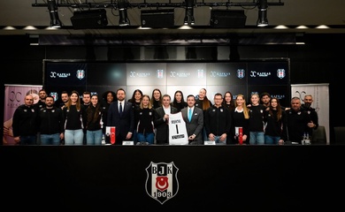 Beşiktaş công bố nhà tài trợ mới: Kafkas Mucevherat