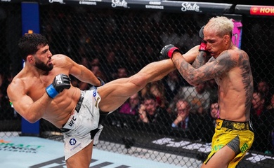 Arman Tsarukyan sốt ruột chờ Ilia Topuria, nhắm tái đấu Charles Oliveira tranh đai “BMF”