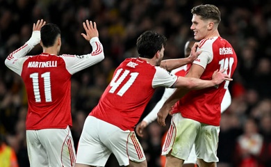 Gyokeres giải cơn khát, giúp Arsenal thắng sít sao ở lượt đi bán kết Carabao Cup