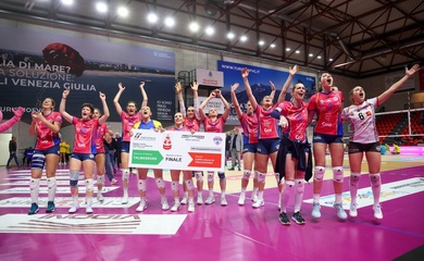 CDA Volley Talmassons FVG viết nên lịch sử, hiên ngang vào chung kết Coppa Italia