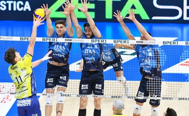 Modena hạ gục Trento, các ứng viên sáng giá giữ vững phong độ tại SuperLega