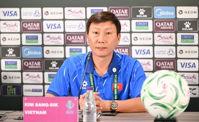 HLV Kim Sang Sik: “U23 UAE vượt trội hơn về thể chất, tốc độ”