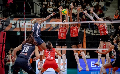 Eczacıbaşı Dynavit thắng “tốc hành” Olympiacos, khẳng định sức mạnh tại Champions League nữ