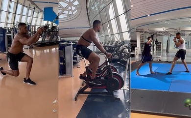 Anthony Joshua gây sốc khi tập luyện trở lại sau tai nạn xe hơi thảm khốc