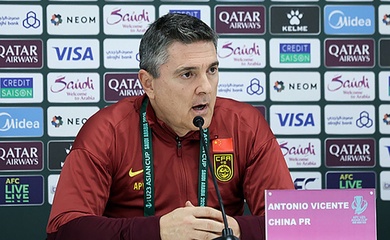 HLV Antonio Puche: “U23 Việt Nam có lợi thế hơn nhưng U23 Trung Quốc sẽ vào chung kết”