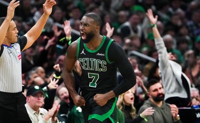 Không phải phòng gym mà nhảy salsa mới là chìa khóa giúp Jaylen Brown lọt top-4 cầu thủ xuất sắc nhất mùa này