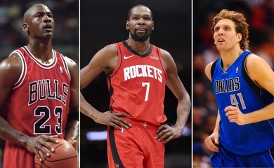 Kevin Durant vượt qua Dirk Nowitzki trong "bảng vàng NBA": Mục tiêu tiếp theo là Michael Jordan